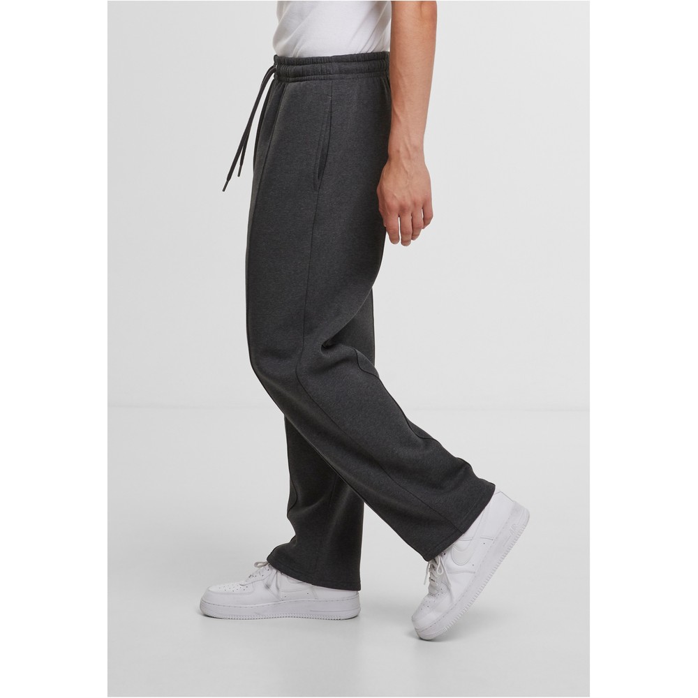 Urban Classics - Fluffy Pintuck Jogginghosen für Herren - Grau
